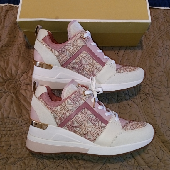 Michael Kors Georgie Trainer Sneakers - Picture 9 of 12